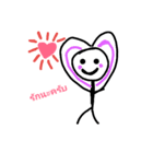 The stick man is cute（個別スタンプ：5）
