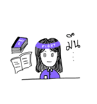 I am bored.（個別スタンプ：6）