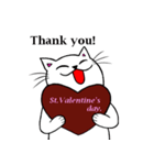 Valentine cat.2018（個別スタンプ：3）