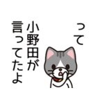 小野田さんと小野田さんの友達用（個別スタンプ：40）