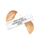 Fortune Cookie in English（個別スタンプ：1）