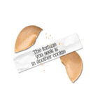 Fortune Cookie in English（個別スタンプ：9）
