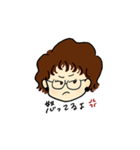 Naturally curly girl（個別スタンプ：7）