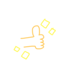 emoji hand（個別スタンプ：4）