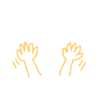 emoji hand（個別スタンプ：5）