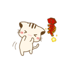Hani cat-6 Chinese new year（個別スタンプ：3）