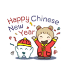 Dr. Q and The T (Chinese New Year)（個別スタンプ：22）