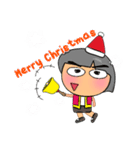 Momotaro.Merry Christmas.（個別スタンプ：3）