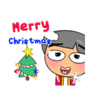 Momotaro.Merry Christmas.（個別スタンプ：9）