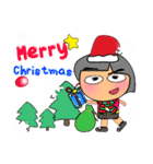 Momotaro.Merry Christmas.（個別スタンプ：12）