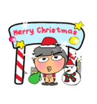 Momotaro.Merry Christmas.（個別スタンプ：16）