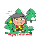 Momotaro.Merry Christmas.（個別スタンプ：18）