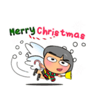 Momotaro.Merry Christmas.（個別スタンプ：35）