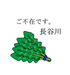 長谷川のビジネスほうれん草（個別スタンプ：10）