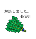 長谷川のビジネスほうれん草（個別スタンプ：16）