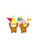 Happy new year_monkey_animated（個別スタンプ：17）