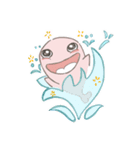HEART the baby whale（個別スタンプ：8）