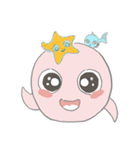 HEART the baby whale（個別スタンプ：18）