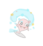 HEART the baby whale（個別スタンプ：20）