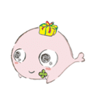 HEART the baby whale（個別スタンプ：23）