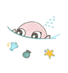 HEART the baby whale（個別スタンプ：28）