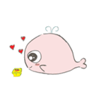 HEART the baby whale（個別スタンプ：32）