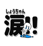 しょうちゃんデカ文字シンプル（個別スタンプ：11）