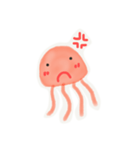 A crazy jellyfish（個別スタンプ：1）