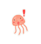 A crazy jellyfish（個別スタンプ：2）