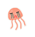 A crazy jellyfish（個別スタンプ：3）