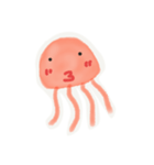 A crazy jellyfish（個別スタンプ：7）