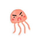 A crazy jellyfish（個別スタンプ：8）