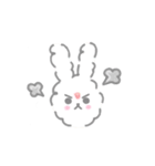 白いウサギ'ミルク'♡（個別スタンプ：14）