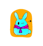 a little rabbit mitji（個別スタンプ：4）