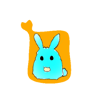 a little rabbit mitji（個別スタンプ：13）