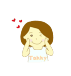 Takky emotion（個別スタンプ：8）