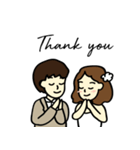 Better Together: Just Married（個別スタンプ：3）