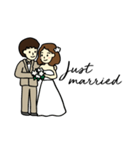 Better Together: Just Married（個別スタンプ：4）