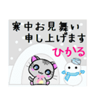 ひかる ねこ（個別スタンプ：21）