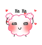 ピンク色のほこり Pingsom（個別スタンプ：15）