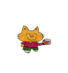 HAPPY キュートねこちゃん（個別スタンプ：13）