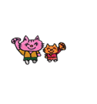 HAPPY キュートねこちゃん（個別スタンプ：22）