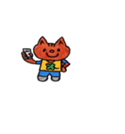 HAPPY キュートねこちゃん（個別スタンプ：24）