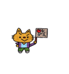 HAPPY キュートねこちゃん（個別スタンプ：31）