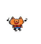 HAPPY キュートねこちゃん（個別スタンプ：34）