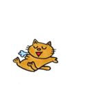 HAPPY キュートねこちゃん（個別スタンプ：40）