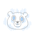 Polar bear in German（個別スタンプ：39）