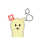 アルパカっぽい生き物(仮)（個別スタンプ：6）