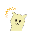 アルパカっぽい生き物(仮)（個別スタンプ：8）