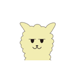 アルパカっぽい生き物(仮)（個別スタンプ：11）
